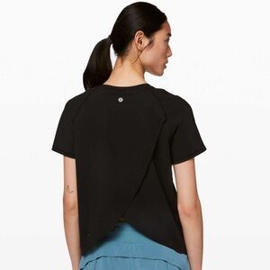 Lululemon Quick Pace Short Sleeve | Black | Size 12